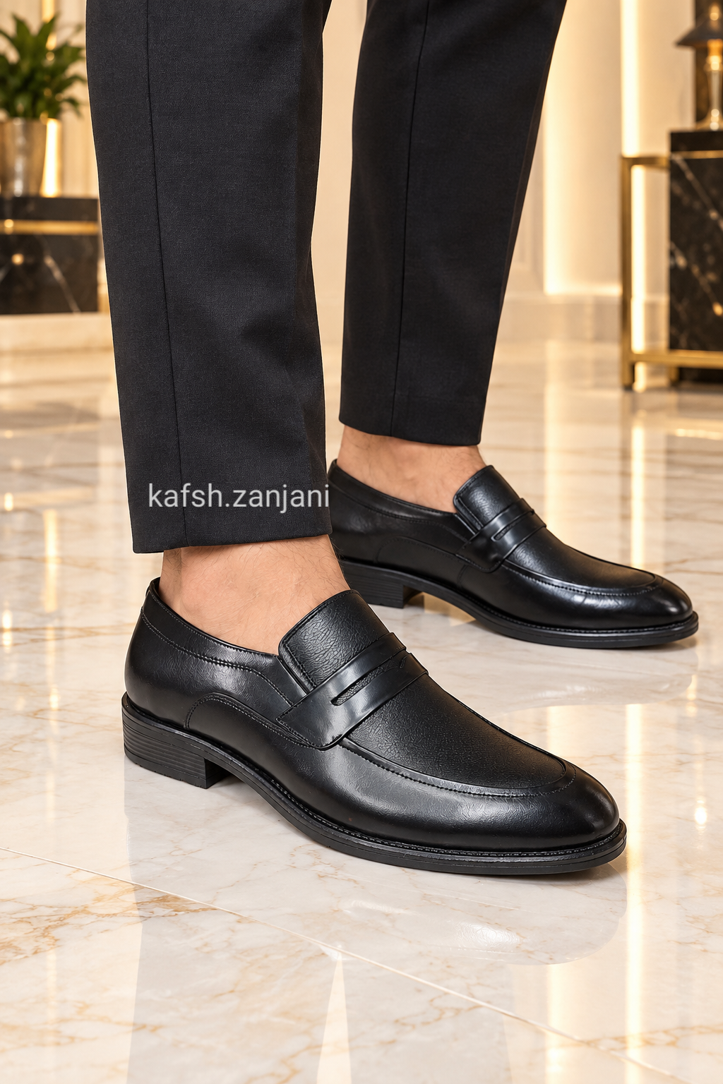 مردانه مجلسی تمام چرم گاوی تبریز
